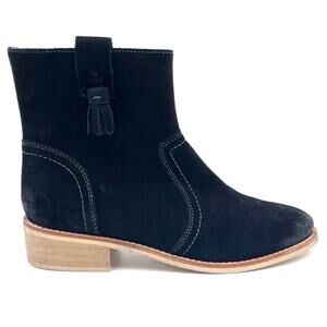 Crevo Womens Linley Ankle Boot size 8.5 black suede